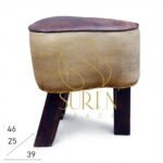 Canvas Original Leather Cycle Seat Inspire Stool