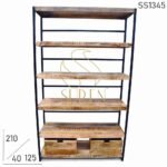Industrial Style Commercial Bookcase Design