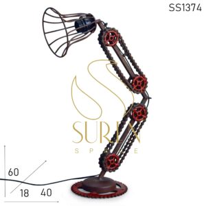 SS1374 SUREN SPACE Industrial Chic Table & Wall Hanging Lamp Design