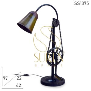 SS1375 SUREN SPACE Industrial Rustic Table Lamp Design