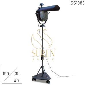 Diseño de lámpara de pie base suren space de diseño industrial SS1383