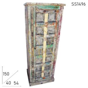 SS1496 Suren Space Block Printed Distress Finish Cabinet