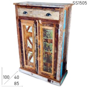 SS1505 Suren пространства переработанных древесины разноцветный дизайн кабинета