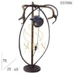 Cycle Theme Upcycled Indian Table Lamp