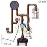 Heavy Metal Industrial Style Table Lamp