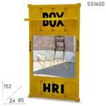 Hand Painted Container Theme Bathroom Mirror