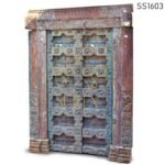 One of Kind Hand Carved Indian Door For Hospitality