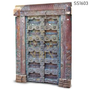 SS1603 Suren пространства один из рода Рука резные индийские двери для гостеприимства