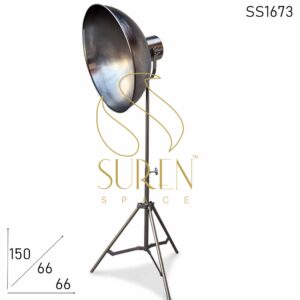 SS1673 SUREN SPACE Nickle Finish Folding Floor Lamp Design