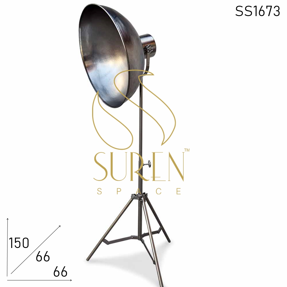 SS1673 SUREN SPACE Nickle terminar diseño de lámpara de pie plegable