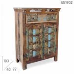 Metal Fitted Reclaimed Wood Cabinet Design