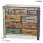 Multi Drawer Reclaimed Wood Drawer Chest Design