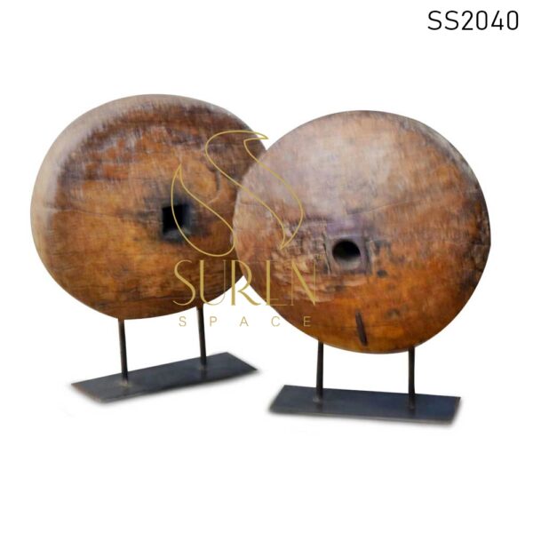 SS2040 Suren Space Old Wood Decorative Stand