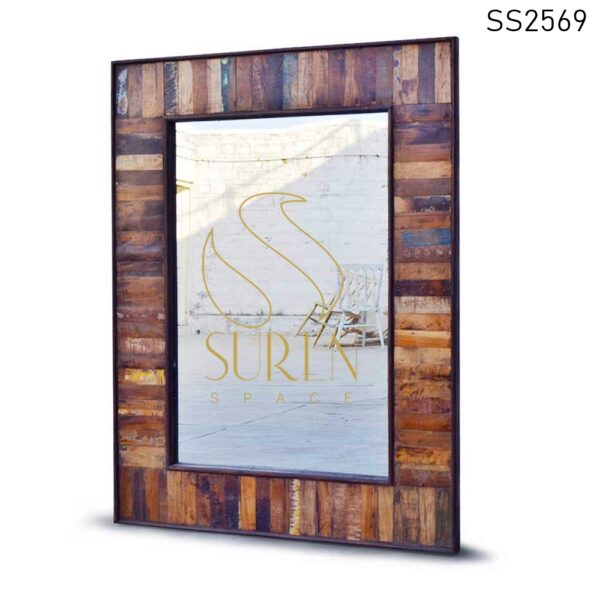 SS2569 Suren Space Reclaimed Old Wood Mirror Frame