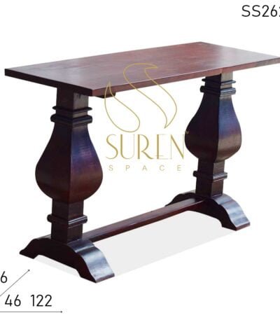 SS2627 Suren Space Hand Curved Fine Workmanship Console Table Design