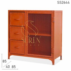 SS2644 Suren Space Mesh Design Design Industrial Cabinet