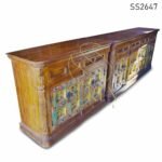 Old Door Antique Reproduction Unique Sideboard Design