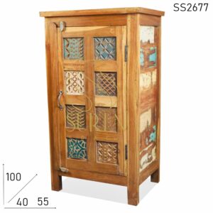 SS2677 Suren Space Small Size Compact Reclaimed Wood Cabinet Design