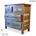 Reclaimed Wood Hand Crafted Drawer Chest
