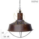 Rustic Industrial Finish Ceiling Hanging Lamp