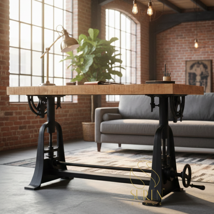 cast iron industrial table design cast iron industrial table design