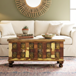 Unique Embossed Pattern Reclaimed Design Trunk