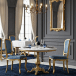 European theme restaurant chair and furniture