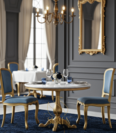 European theme restaurant chair and furniture