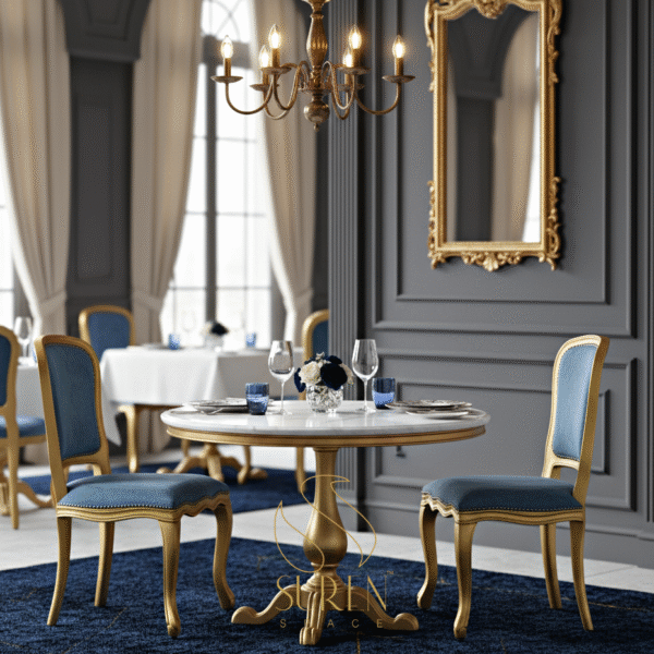 European theme restaurant chair and furniture