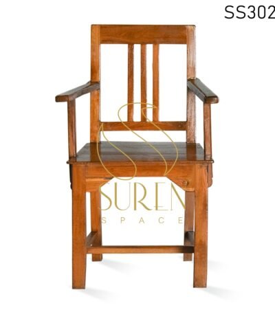 Old Teak One of Kind Ghandhi Chair