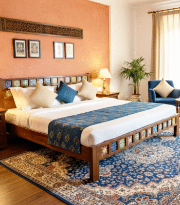 SUREN SPACE HOME PAGE Traditional tile bed for hotel and resort