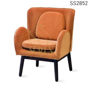 Upholstered Stylish Design Accent Chair
