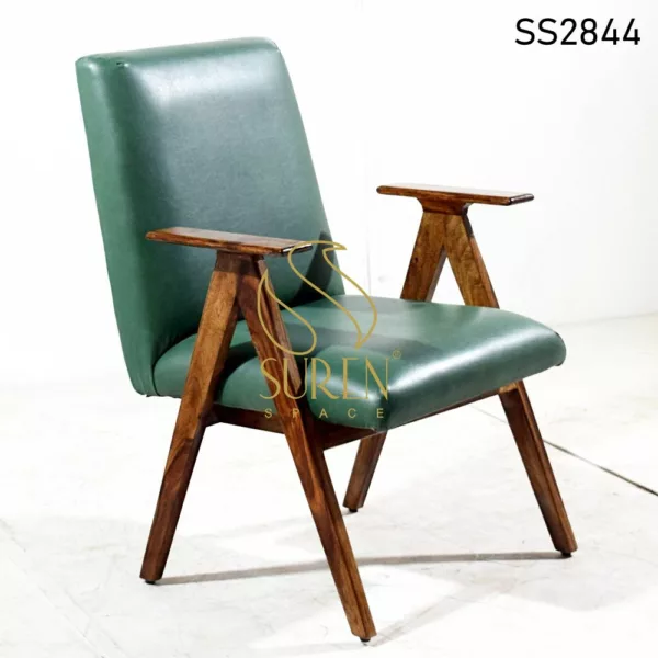 Wooden Hand Rest Designer Commercial Dining Chair