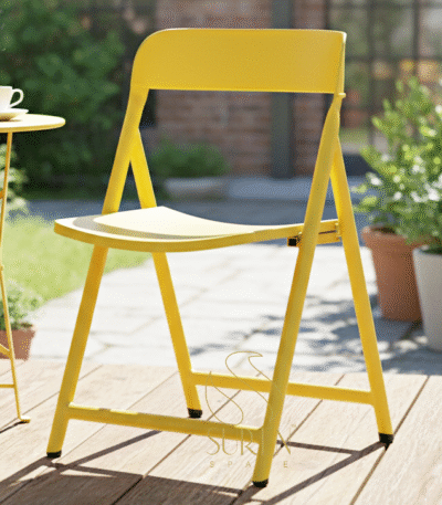 colorfull metal chair