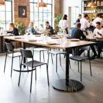industrial cafe dining set