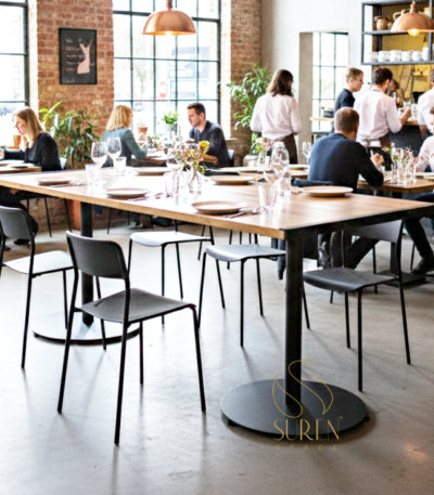 industrial cafe dining set