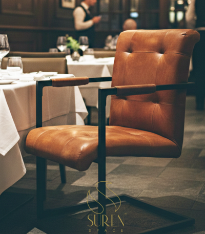 industrial leather chair design