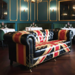 leather sofa design for restaurant