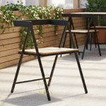 metal industrial chair