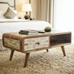 old wood canter table design for hotel
