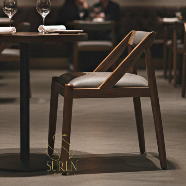 soldi wood restaurant chair