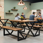 table bench dining set