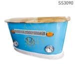 Car Design Blue Shade Bar Counter
