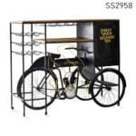 Industrial Automobile Inspire Bar Cabinet