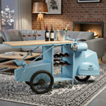 Industrial Wine Cabinet