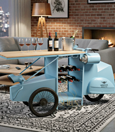 Industrial Wine Cabinet