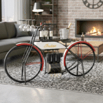 Cycle Design Two Tone Automobile Bar Unit