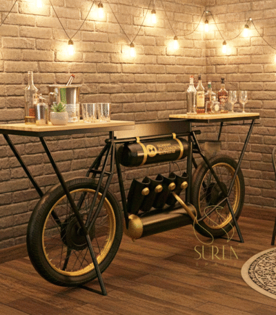 Indian Moped Design Automobile Bar Unit
