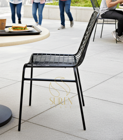 METAL OUTDOOR CHAIR DESIGN