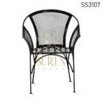 Metal Outdoor Mesh Chair
